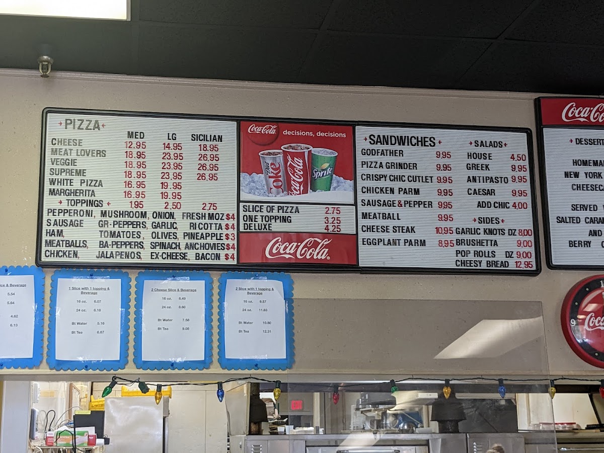 San REMO Pizza Restaurant Menu - Image 2