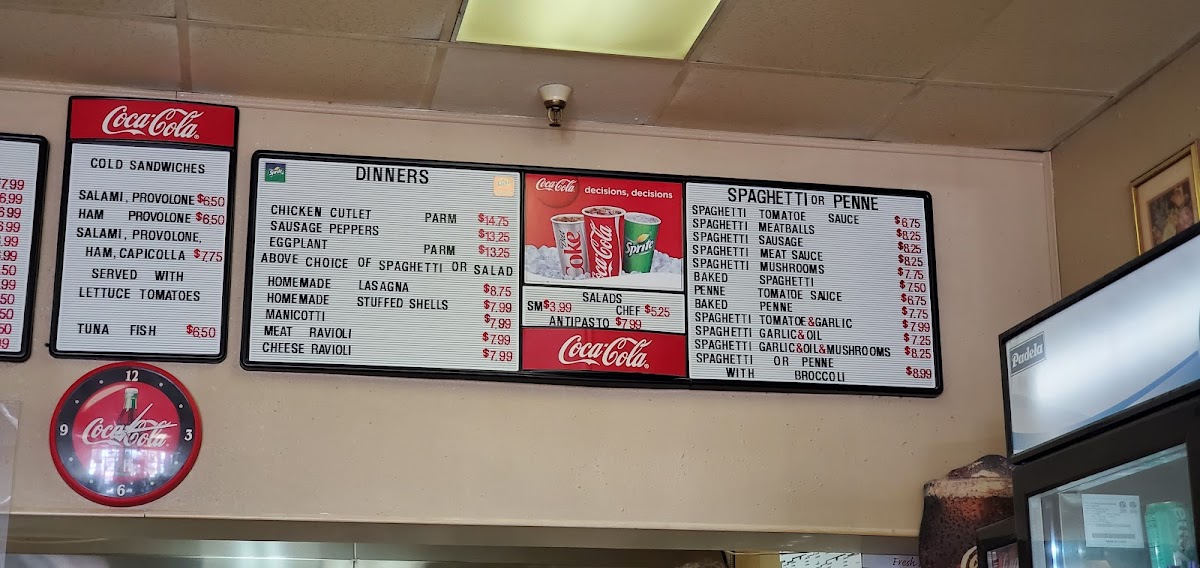 San REMO Pizza Restaurant Menu - Image 3